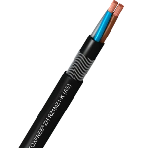 RZ1MZ1-K — LSZH armoured cable with galvanized steel wire armour (ATEX).